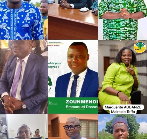 Bénin : La liste complète des maires déjà installés pour la mandature 2026-2033