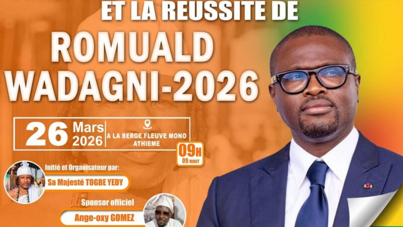 Présidentielle 2026: Sa Majesté Togbé Yédy initie une séance de prière pour la paix et la victoire du candidat Wadagni