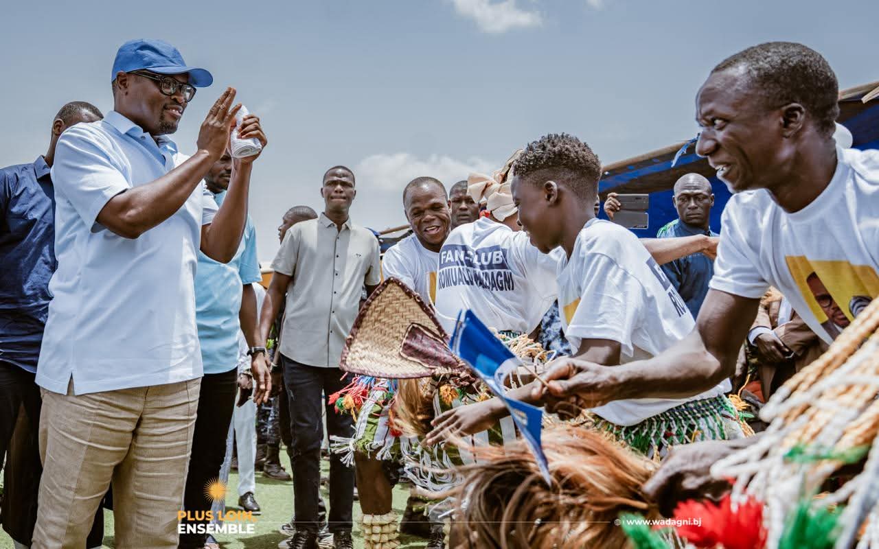 Campagne pour la présidentielle 2026: Romuald Wadagni conquiert le Nord,  le périple continue dans le centre du pays ce jour  ‎