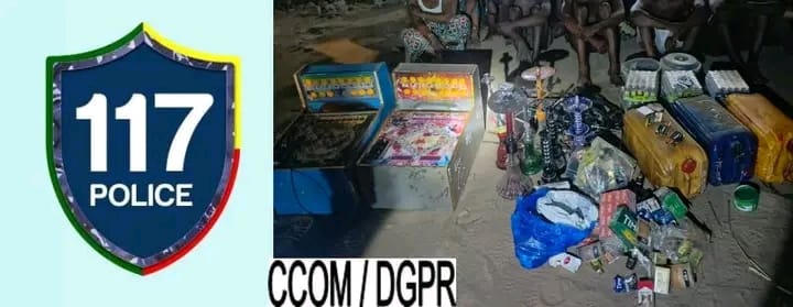 Pahou : descente musclée de la police dans les ghettos, 38 personnes interpellées et plusieurs objets saisis