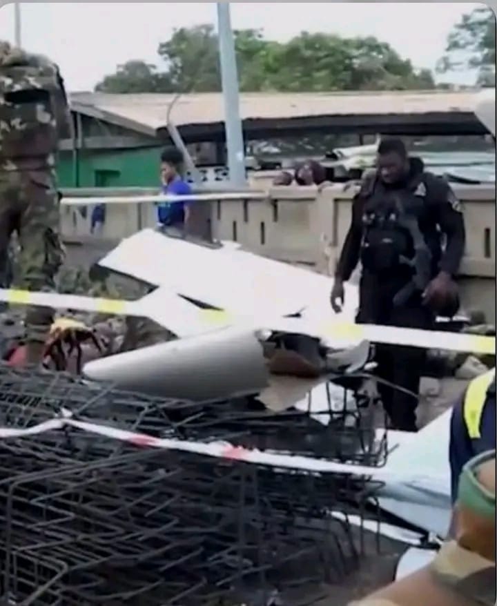 Ghana : Un hélicoptère s’écrase près d’une école, deux morts enregistrés