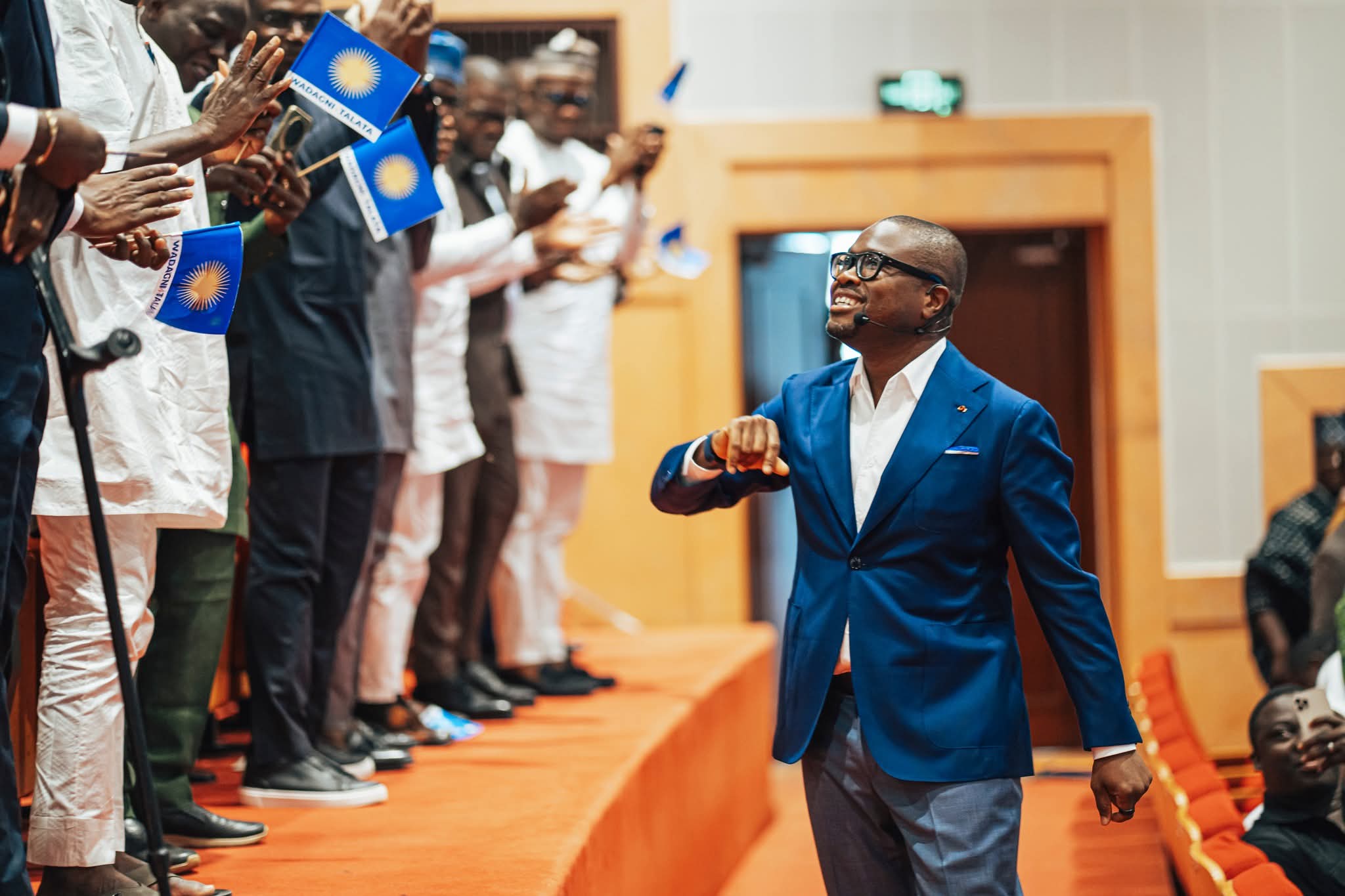 Course à la Marina : Romuald Wadagni présente les grandes lignes de son projet de société 2026–2033  ‎