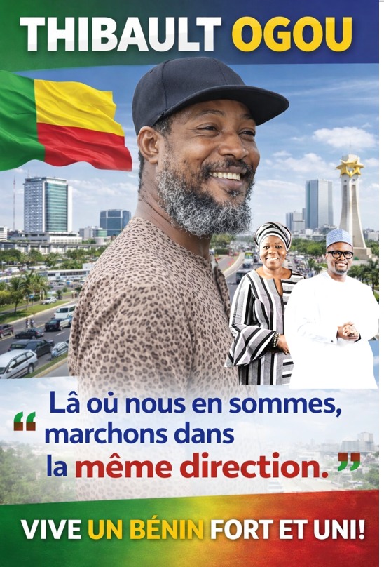 Thibault OGOU : Du feu de l’opposition à la voix de la réconciliation nationale