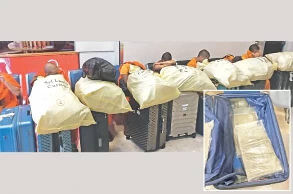 Trafic international : 22 moines bouddhistes arrêtés avec 110 kg de cannabis