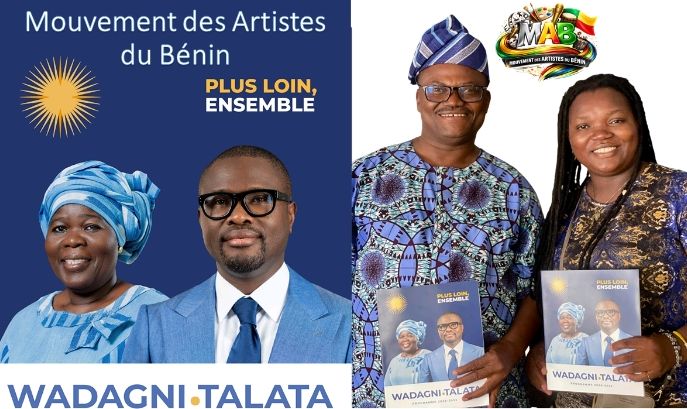 Présidentielle 2026: le Mouvement des Artistes du Bénin(MAB) apporte son soutien à Romuald WADAGNI