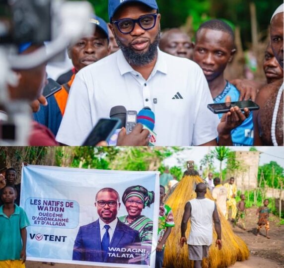 Prière de clan Wadon à Romuald Wadagni à Ouèdèmè-Adja: Apollinaire Avognon de la NFN apporte une touche particulière à l&rsquo;événement