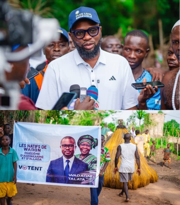 Prière de clan Wadon à Romuald Wadagni à Ouèdèmè-Adja: Apollinaire Avognon de la NFN apporte une touche particulière à l&rsquo;événement
