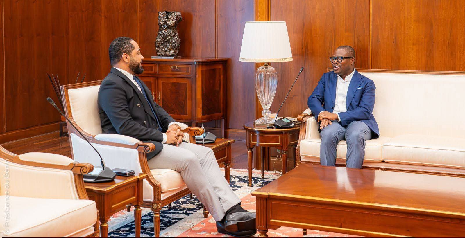 Audiences au palais de la Marina : le Président Romuald Wadagni reçoit Souleymane Kahuka