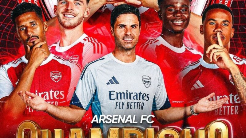 Après 22 ans de disette : Arsenal sacré champion d’Angleterre