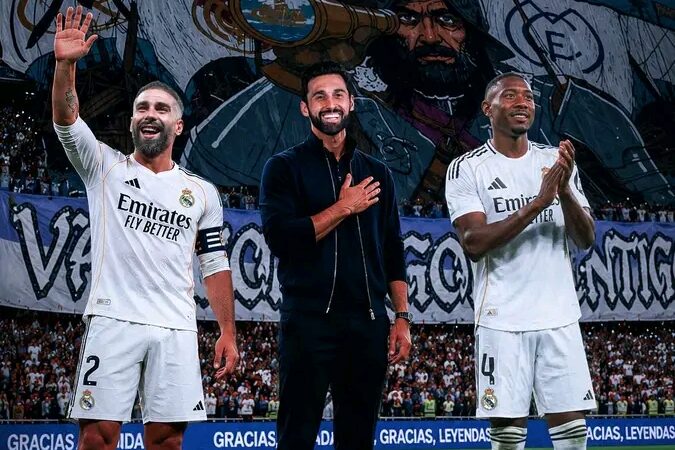 ‎Réal Madrid: Adieux émouvants pour Carvajal, Alaba et Arbeloa