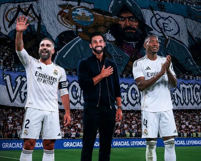 ‎Réal Madrid: Adieux émouvants pour Carvajal, Alaba et Arbeloa