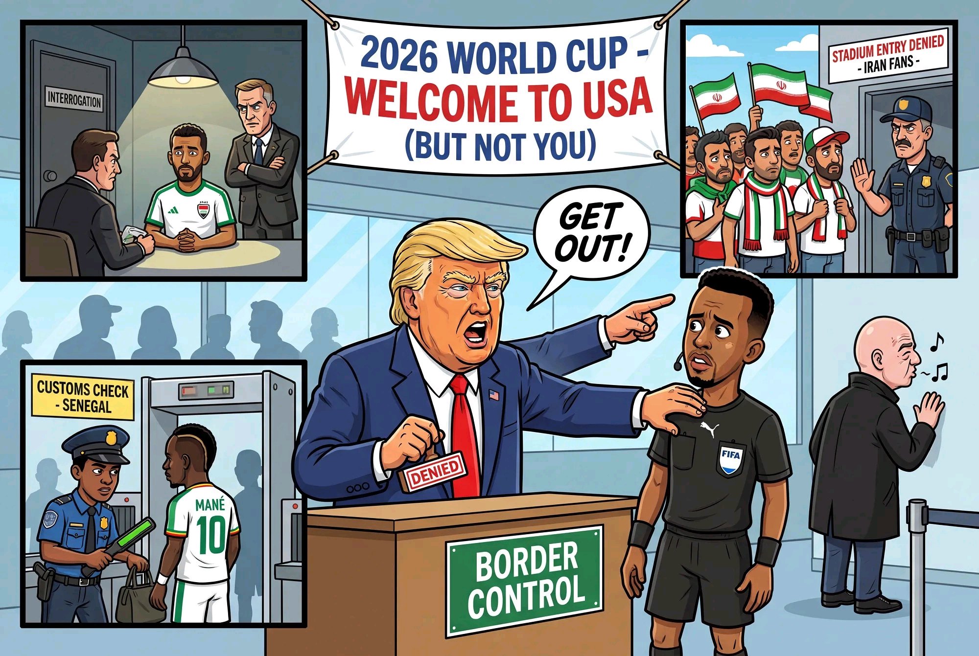 Contrôles, restrictions et polémiques : la Coupe du monde démarre sous tension aux États-Unis