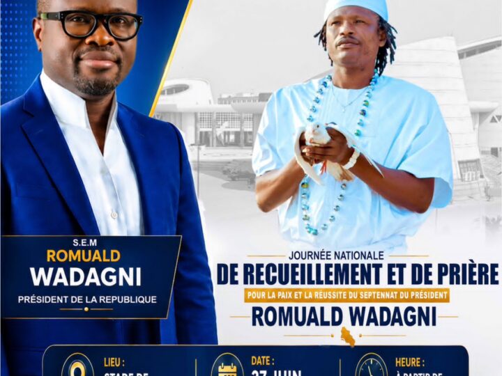 Mobilisation spirituelle : Sa Majesté Togbé Yédy convie le Bénin à une journée nationale de prière  ‎