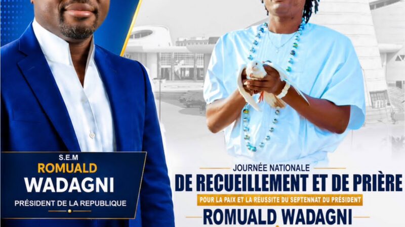 Mobilisation spirituelle : Sa Majesté Togbé Yédy convie le Bénin à une journée nationale de prière  ‎