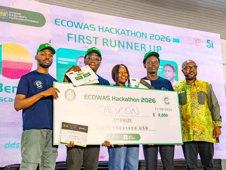 Cybersécurité : le Bénin décroche la 2e place au Hackathon de la CEDEAO 2026  ‎
