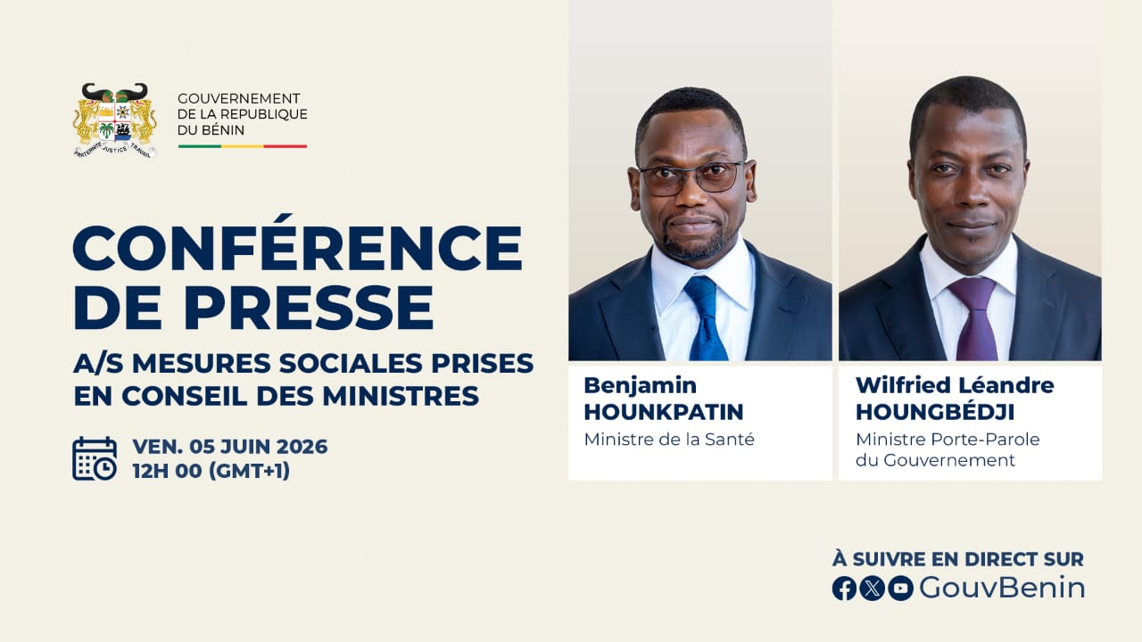 Bénin : Le gouvernement devant la presse ce jour pour détailler les nouvelles mesures sociales  