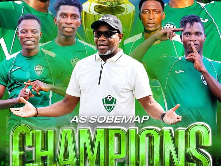 Celtiis Ligue 1 : AS Sobemap champion ! 2ᵉ titre national pour Mathias Déguénon