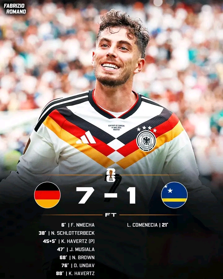 CdM 2026 : Allemagne impitoyable dès l’entrée