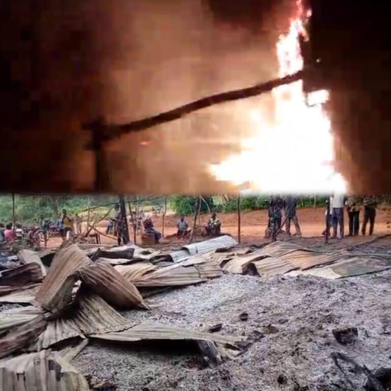 Drame à Houéyogbé : Un incendie réduit en cendres l’atelier d’un menuisier à Danzounmè  ‎