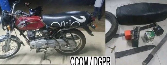 Tchaourou : Un individu interpellé pour tentative de vol de Moto 