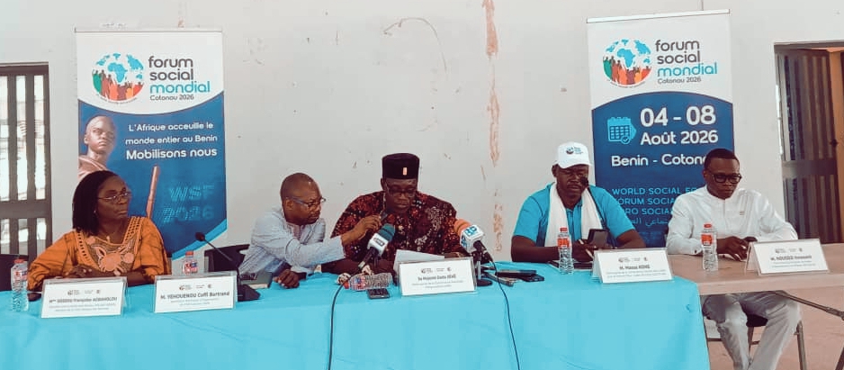 FSM 2026: plus de 50 000 participants attendus à Cotonou pour réfléchir sur les crises mondiales