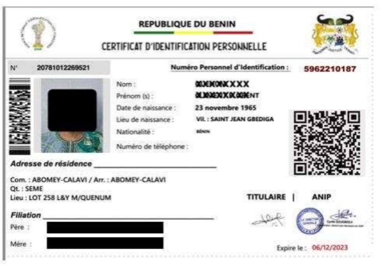 Le CIP passe de deux à cinq ans de validité