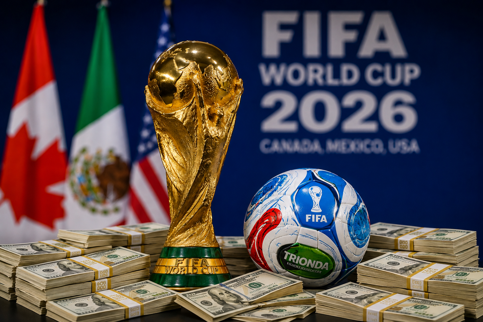 Mondial 2026 : Les sélections empocheront de 12,5 à 52,5 millions de dollars de primes selon les performances
