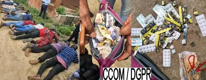 Lutte contre le trafic des stupéfiants : deux ghettos démantelés, 52 personnes interpellées lors d&rsquo;une vaste opération policière à Godomey 