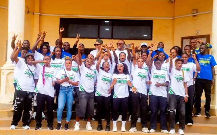 Football féminin : Championne du Bénin, Dynamique FC reçue par le maire Nathanaël Koty