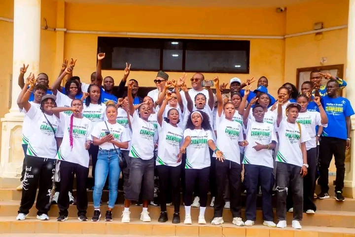 Football féminin : Championne du Bénin, Dynamique FC reçue par le maire Nathanaël Koty