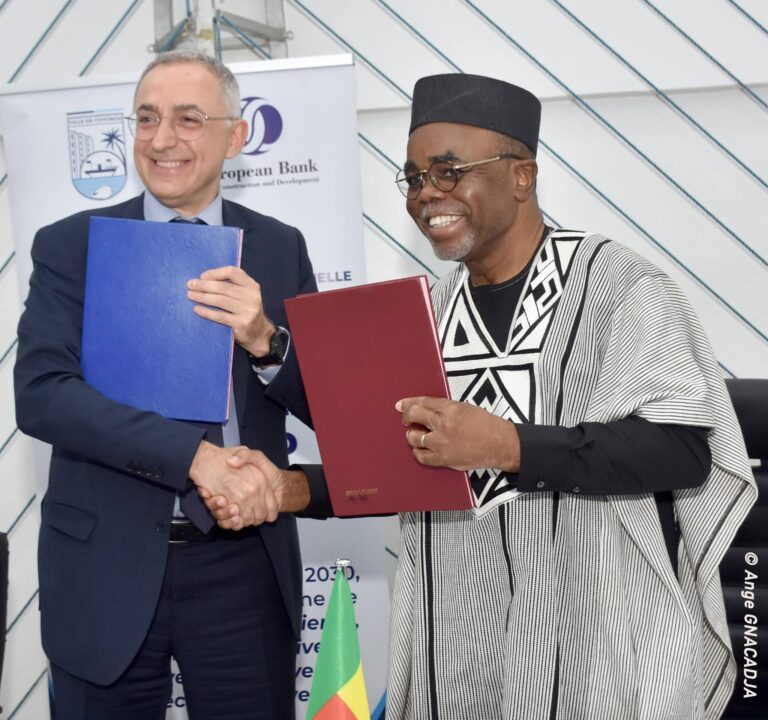 Développement urbain : Cotonou renforce son ambition avec un partenariat stratégique signé avec la BERD  ‎