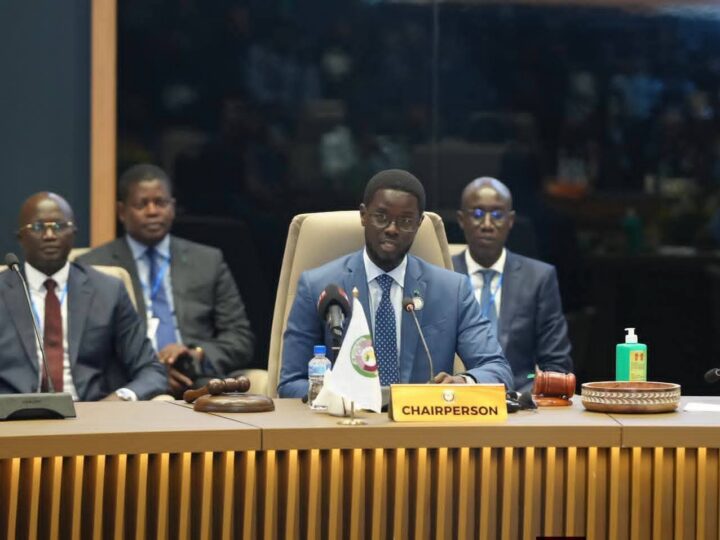 CEDEAO : Bassirou Diomaye Faye élu président en exercice