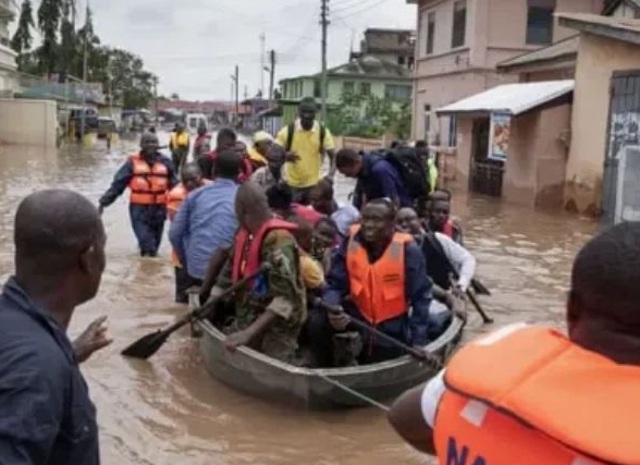Inondations au Ghana : 12 morts, des milliers de sinistrés et 39 000 personnes évacuées