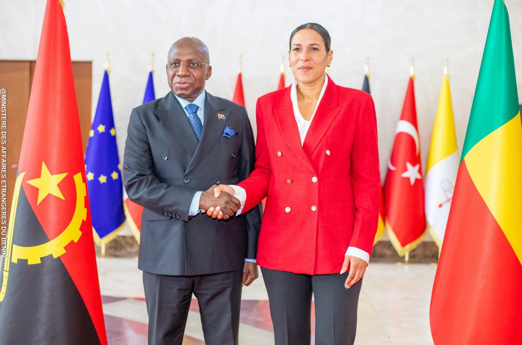 Diplomatie : Le Bénin et l&rsquo;Angola veulent donner un nouvel élan à leur coopération