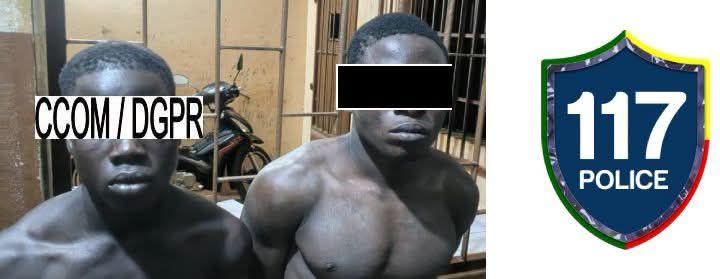 Porto-Novo : deux présumés cambrioleurs arrêtés, un troisième activement recherché