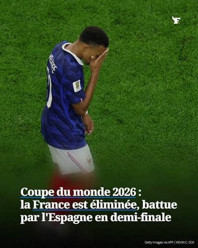 14 juillet 2026/ Fête nationale : soir de désillusion, la France éliminée en demi-finale du Mondial