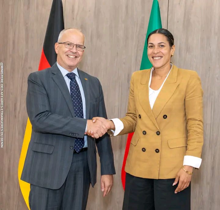 Bénin – Allemagne : la ministre Corinne Amori Brunet et l&rsquo;ambassadeur Stefan Buchwald veulent donner un nouvel élan à la coopération bilatérale 
