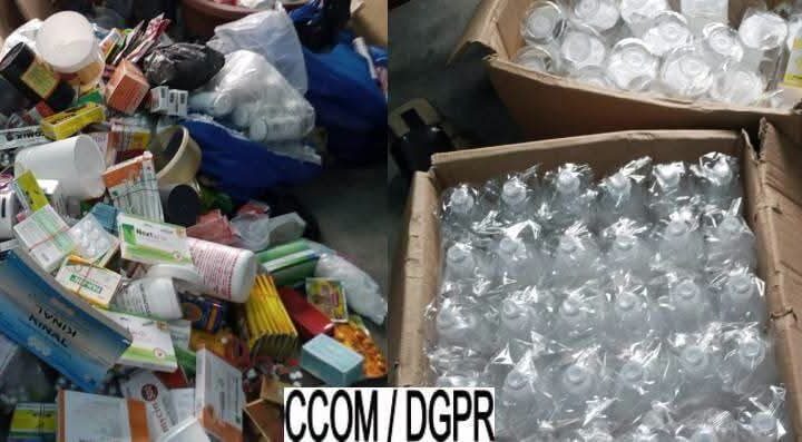 Cotonou : une ancienne aide-soignante arrêtée avec un stock de produits pharmaceutiques illégaux