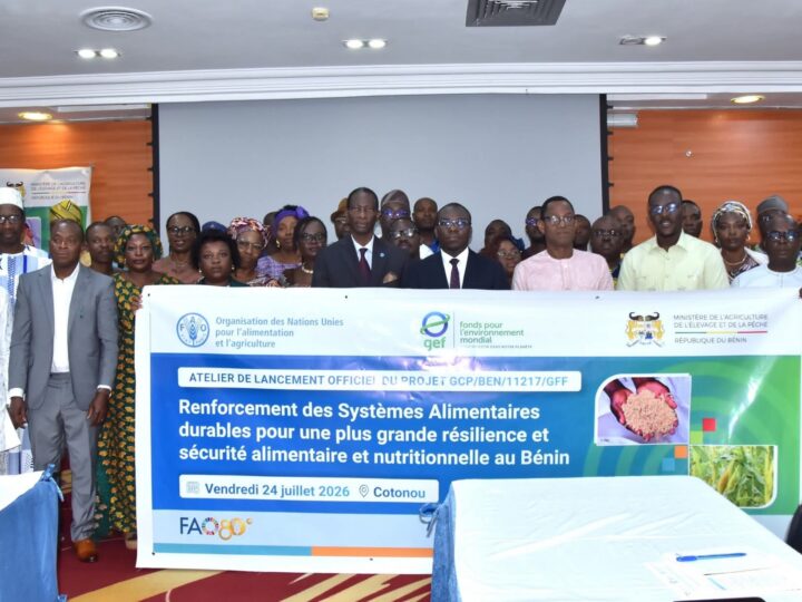 Sécurité alimentaire au Bénin : le projet Food System lancé pour renforcer les filières riz et maïs au profit de 36 000 producteurs