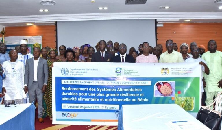Agriculture : le Bénin lance un grand projet contre l’appauvrissement des sols