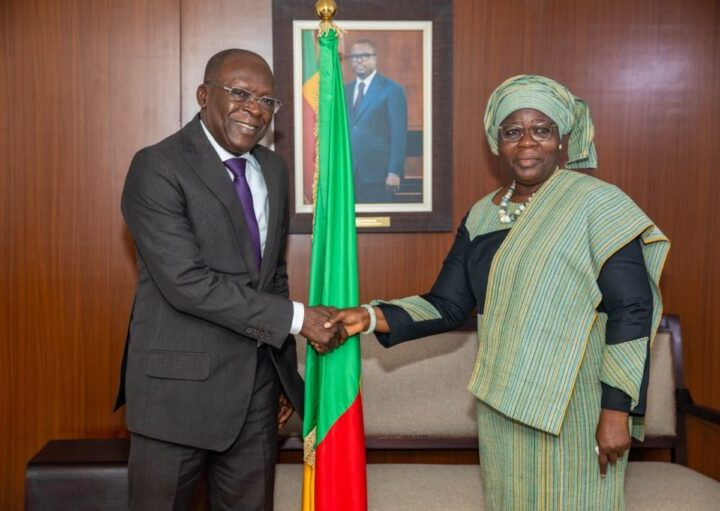 Bénin : Abdoulaye Bio Tchané présente sa vision du CES à la Vice-présidente Mariam Chabi Talata