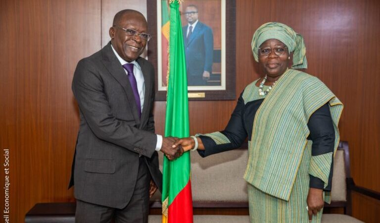 Bénin : Abdoulaye Bio Tchané présente sa vision du CES à la Vice-présidente Mariam Chabi Talata