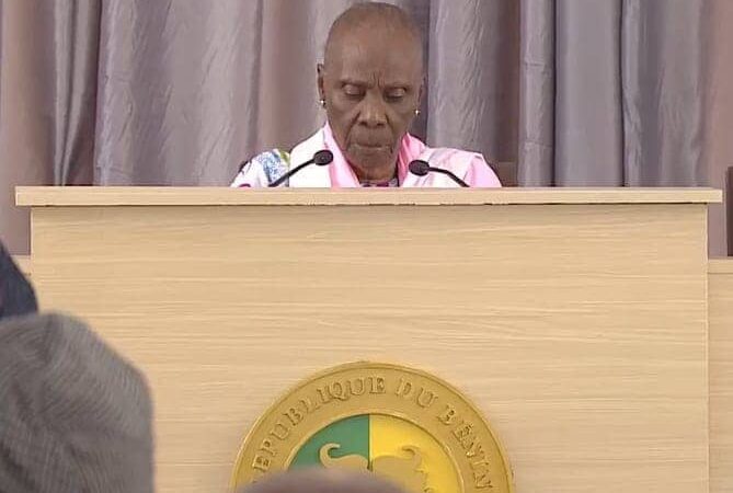 Bénin : le Sénat officiellement installé, Élisabeth Pognon appelle à une institution de confiance