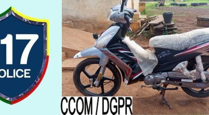 Donga: 02 hors-la-loi se chamaillent autour d&rsquo;une moto volée et se font arrêter par la police 