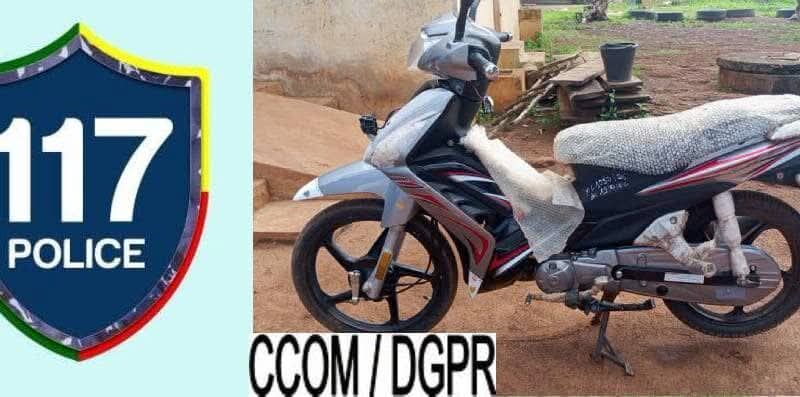 Donga: 02 hors-la-loi se chamaillent autour d&rsquo;une moto volée et se font arrêter par la police 