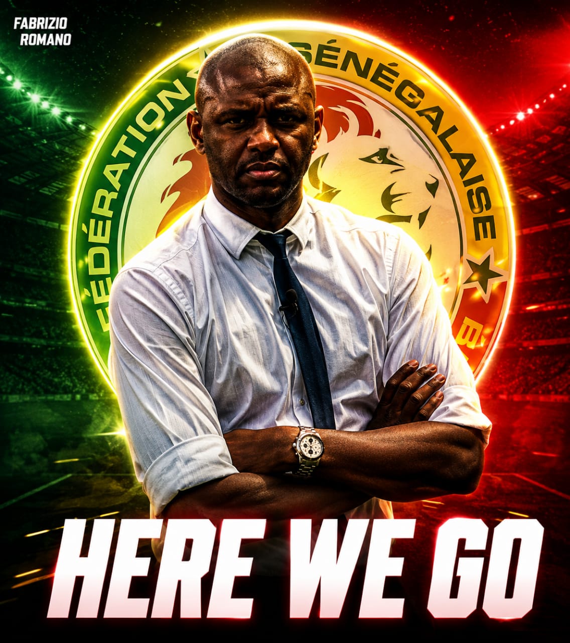 Sénégal : Patrick Vieira officiellement nommé nouveau sélectionneur