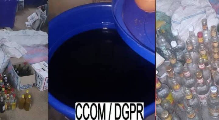 Parakou : une apprentie chimiste arrêtée pour fabrication clandestine de faux alcools