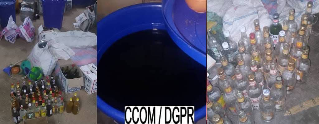 Parakou : une apprentie chimiste arrêtée pour fabrication clandestine de faux alcools