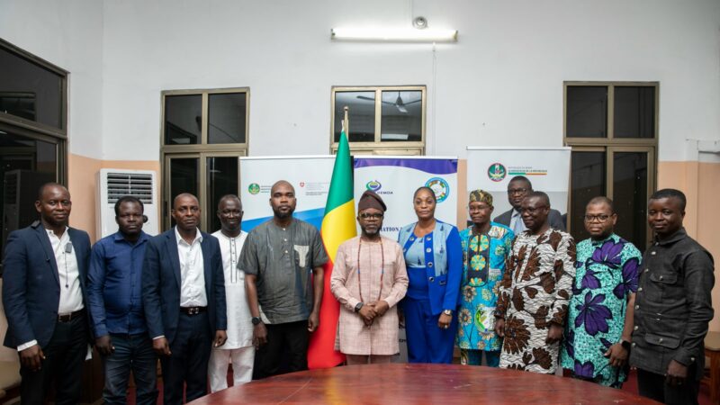 Médias au Bénin : Conrad Gbaguidi reçoit le bureau de l’UPMB