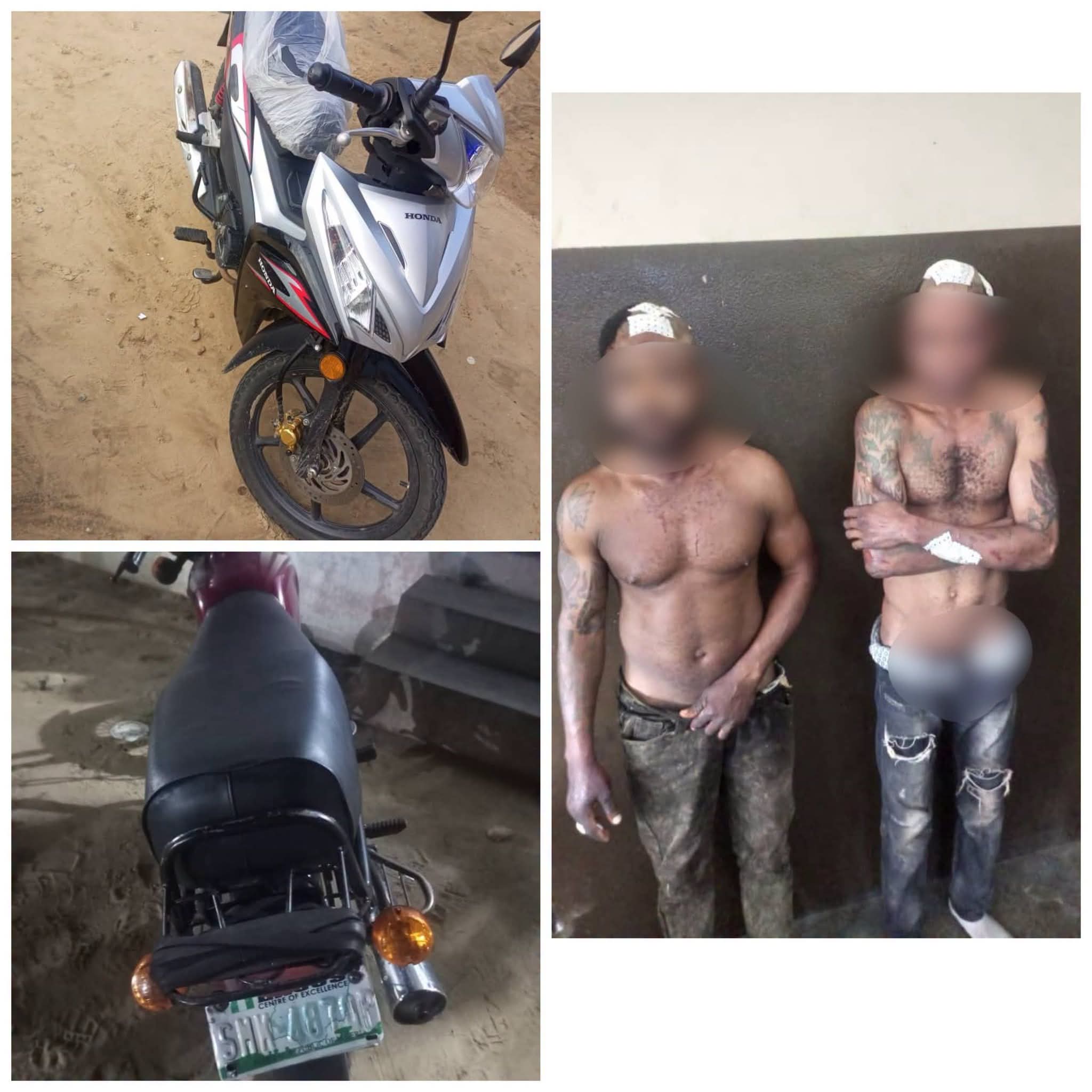 Ville de Cotonou : 02 voleurs de moto sauvés in extremis de la vindicte populaire